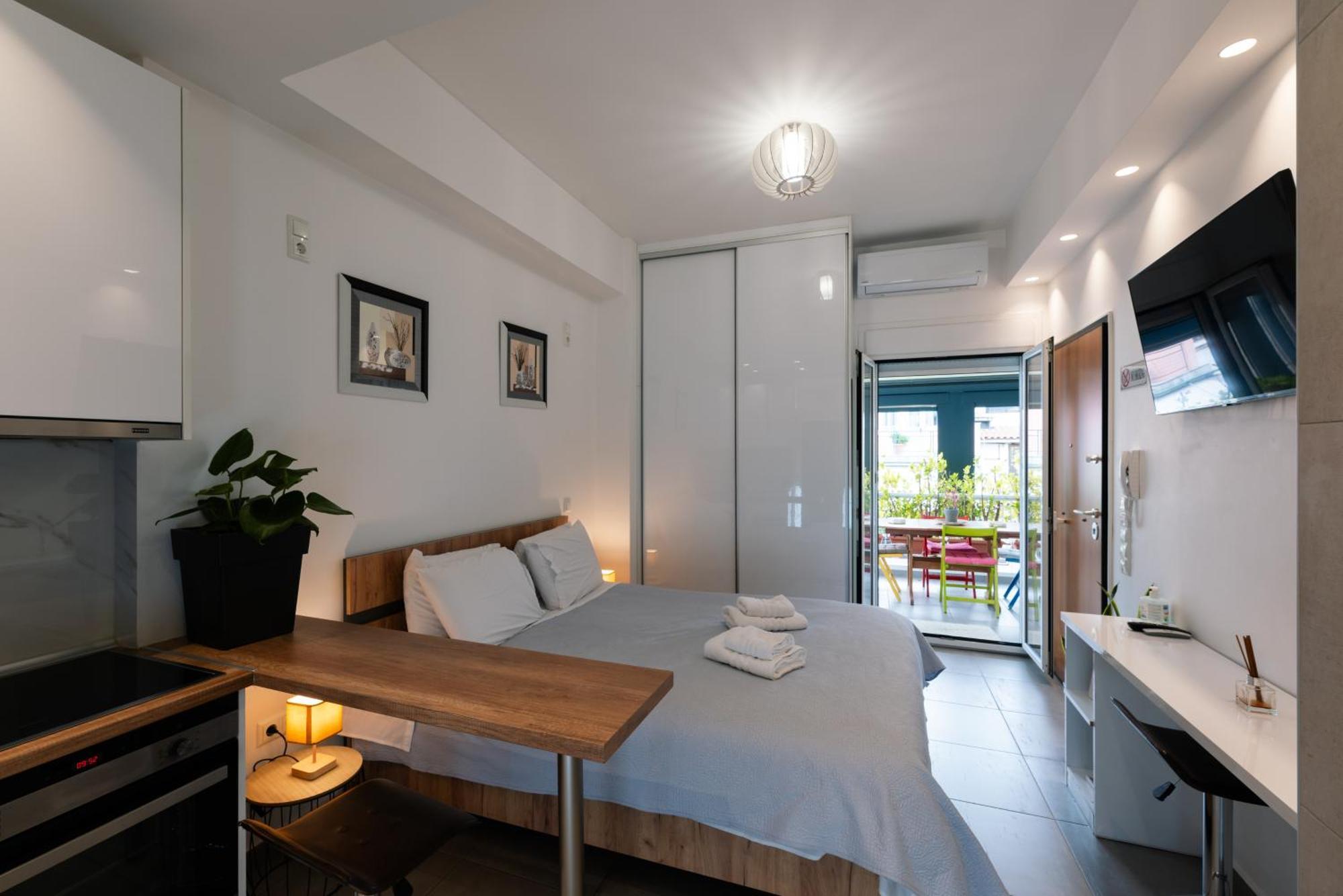 אתונה Modern Studio Apartment A מראה חיצוני תמונה